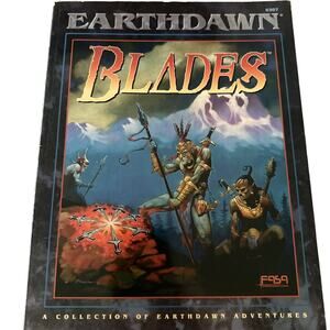 Earthdawn Blades & Infected Adventures 6307 FASA Game Book